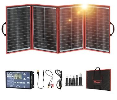 Kit Panneau solaire pliable portable 200W
